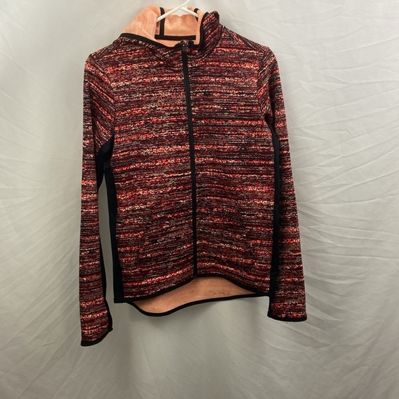 Nike Women’s Therma-Fit Hoodie Size Small Full Black Multicolor - Picture 10 of 10